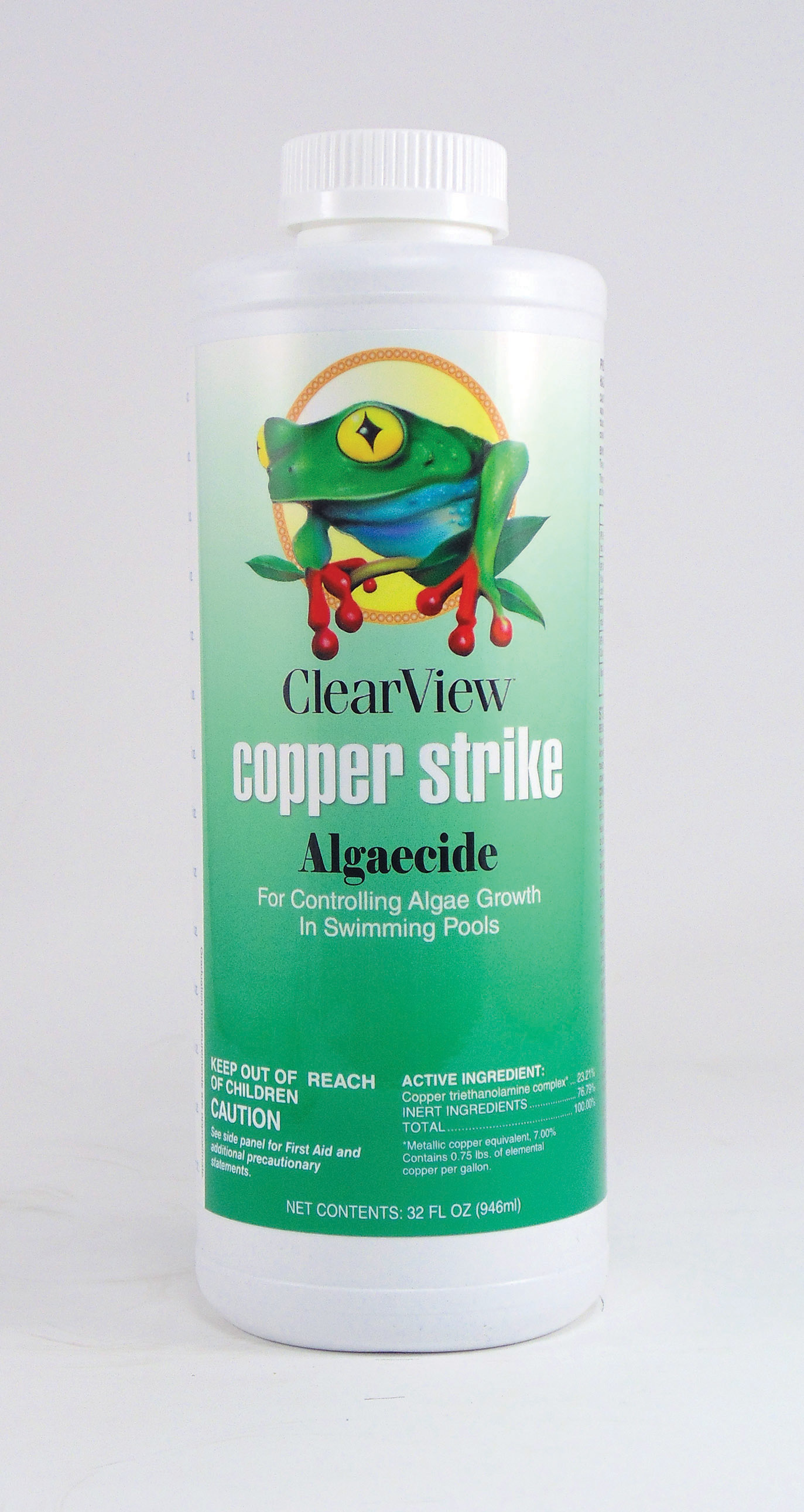 Clearview Algae/Copperstrike 12X1 qt/cs