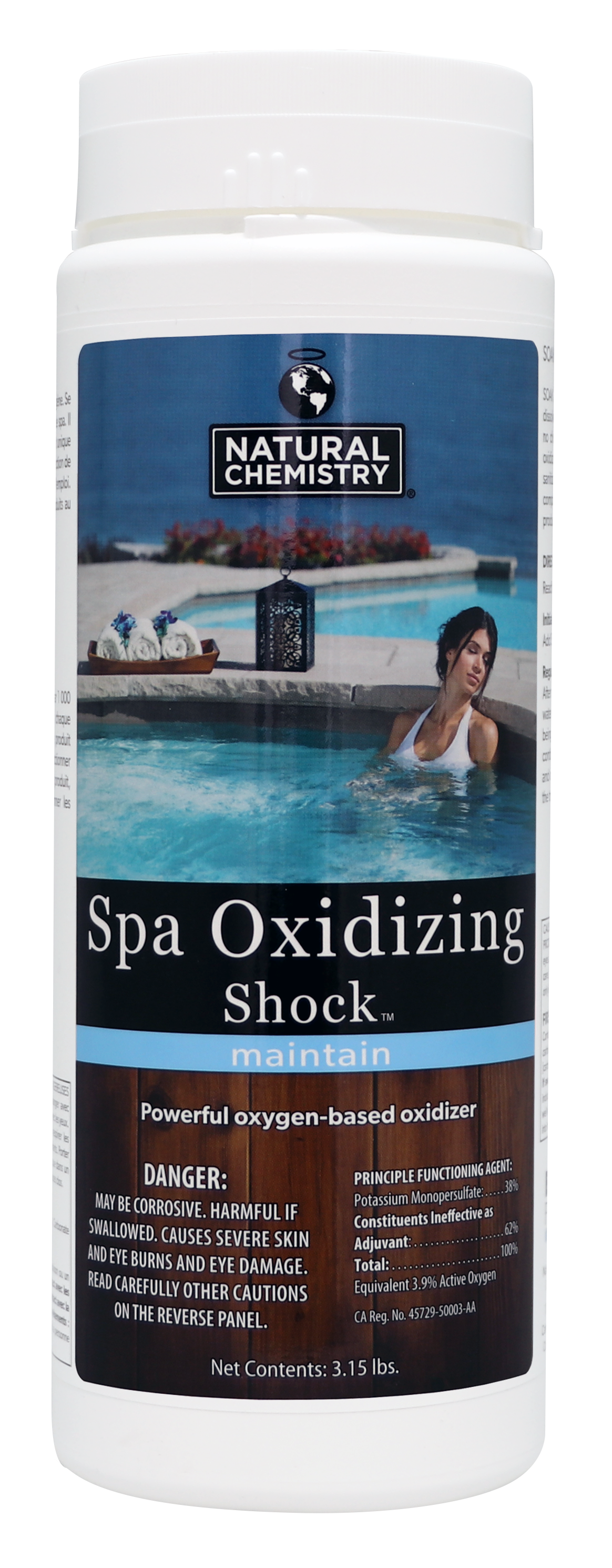 Spa Oxidizing Shock 3-15 lb X 12