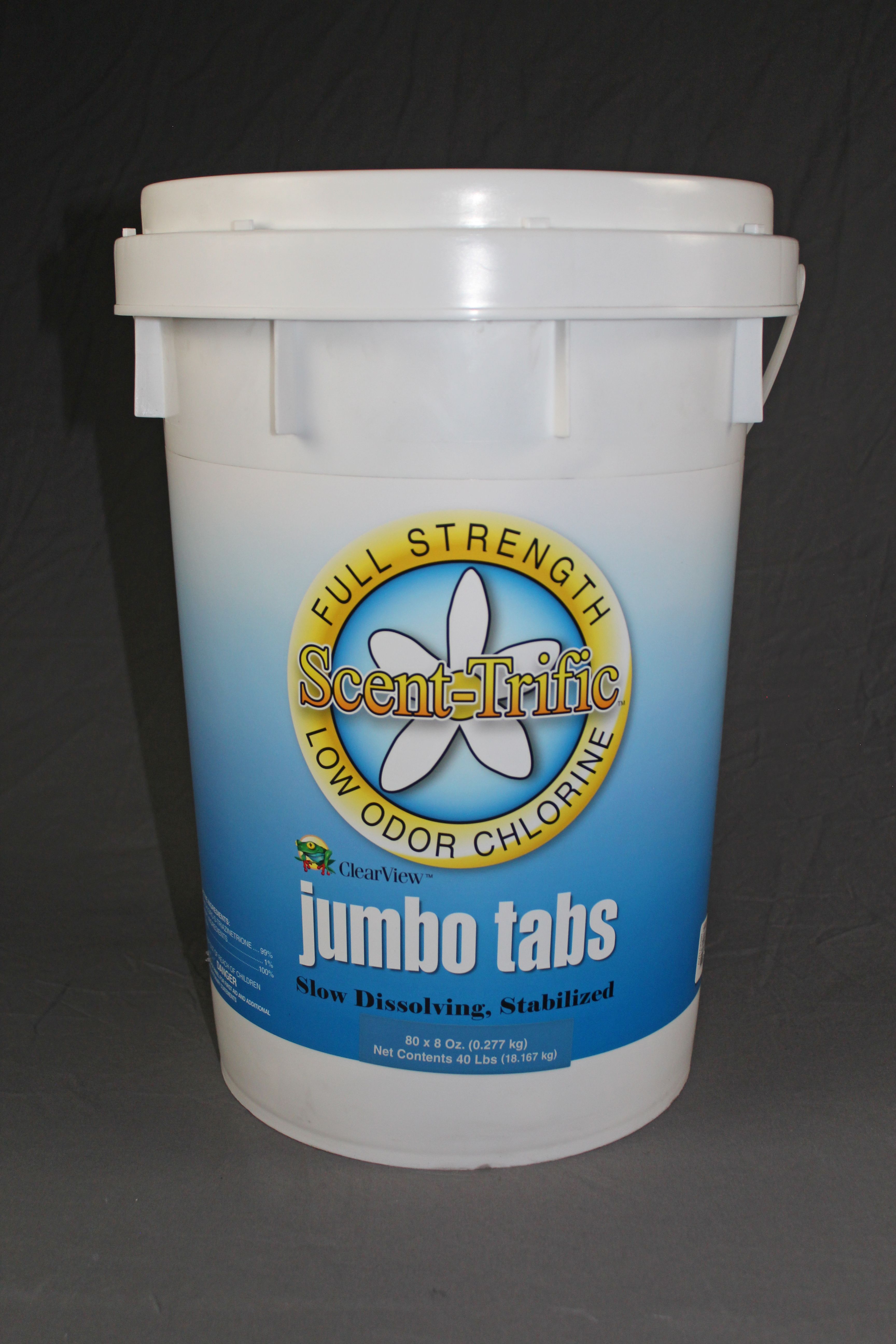 Clearview Jumbo Wrapped Tabs 40 lb