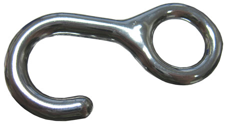 PH-55 Rope Hook-Chrome/Brass