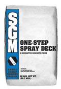 One Step Spray Deck- White